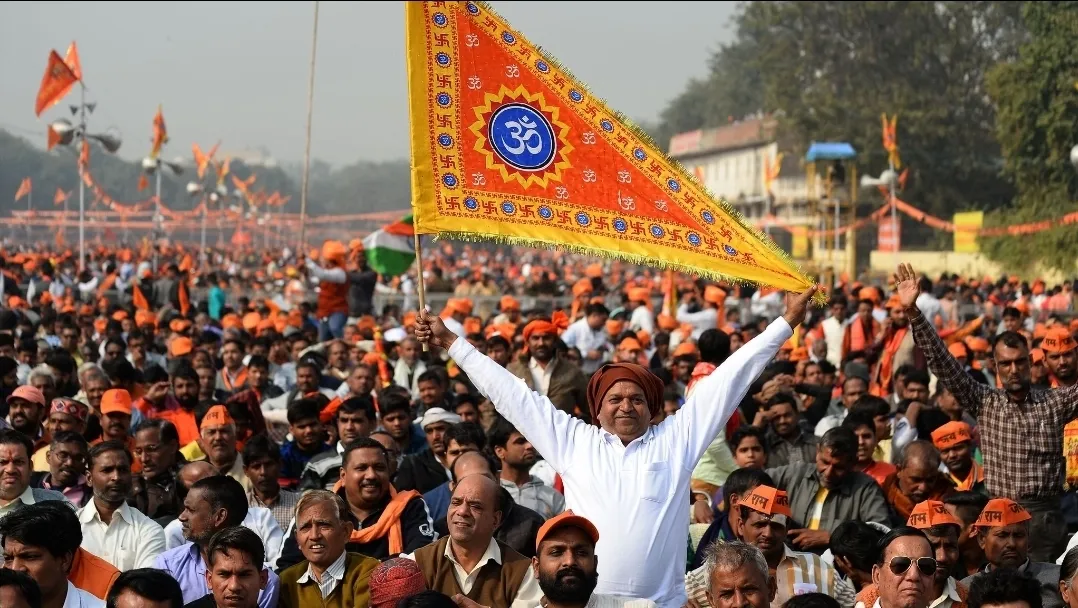 बांग्लादेश में हिंदुओं पर अत्याचार के खिलाफ अयोध्या में जन आक्रोश रैली, VHP–बजरंग दल का प्रदर्शन