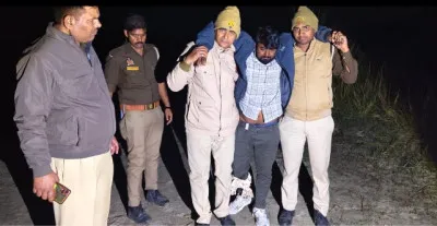 Half Encounter in Ballia : अवैध गतिविधियों में लिप्त युवक मुठभेड़ के बाद दबोचा गया