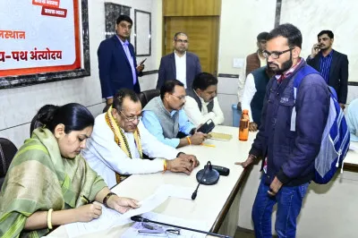 भाजपा प्रदेश कार्यालय में मंत्रियों ने सुनीं कार्यकर्ताओं की समस्याएं, कई मामलों का मौके पर समाधान