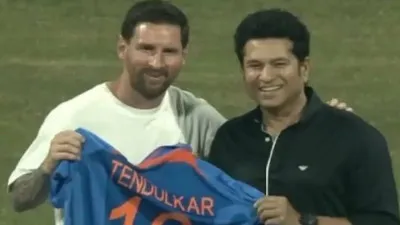 मेस्सी–तेंदुलकर की ऐतिहासिक मौजूदगी से वानखेड़े में जुड़ा नया स्वर्णिम अध्याय