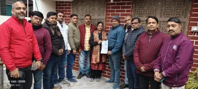 बलिया की तीन कन्याओं को टीएससीटी की ओर से मिला ‘शगुन’, चेहरे पर खिली मुस्कान