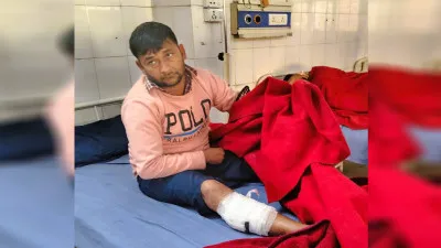 Moradabad News : पुलिस मुठभेड़ में 50 हजार का इनामी बदमाश गिरफ्तार