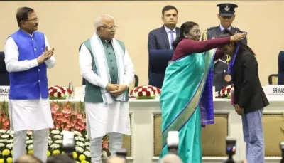 83 लाख प्रतिभागियों में चमकीं बलिया की बेटी खुशबू यादव, राष्ट्रपति के हाथों मिला राष्ट्रीय सम्मान