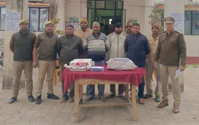 बलिया में फर्जी चैरिटेबल ट्रस्ट का भंडाफोड़, चार आरोपी गिरफ्तार