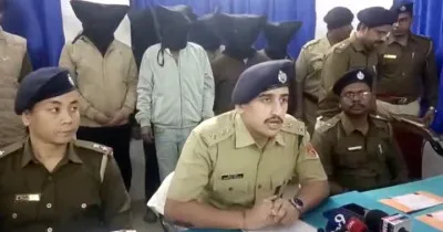 खड़गपुर में गांजा तस्करी का पर्दाफाश: 22 किलो गांजा बरामद, सात अंतर्राज्यीय तस्कर गिरफ्तार