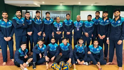 सीनियर नेशनल वॉलीबॉल चैंपियनशिप: निरंजन के नेतृत्व में यूपी का विजय रथ आगे बढ़ा