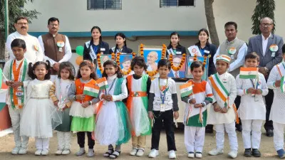 मन:स्थली एजुकेशन सेंटर में धूमधाम से मना 77वां गणतंत्र दिवस, बच्चों की प्रस्तुतियों ने मोहा मन