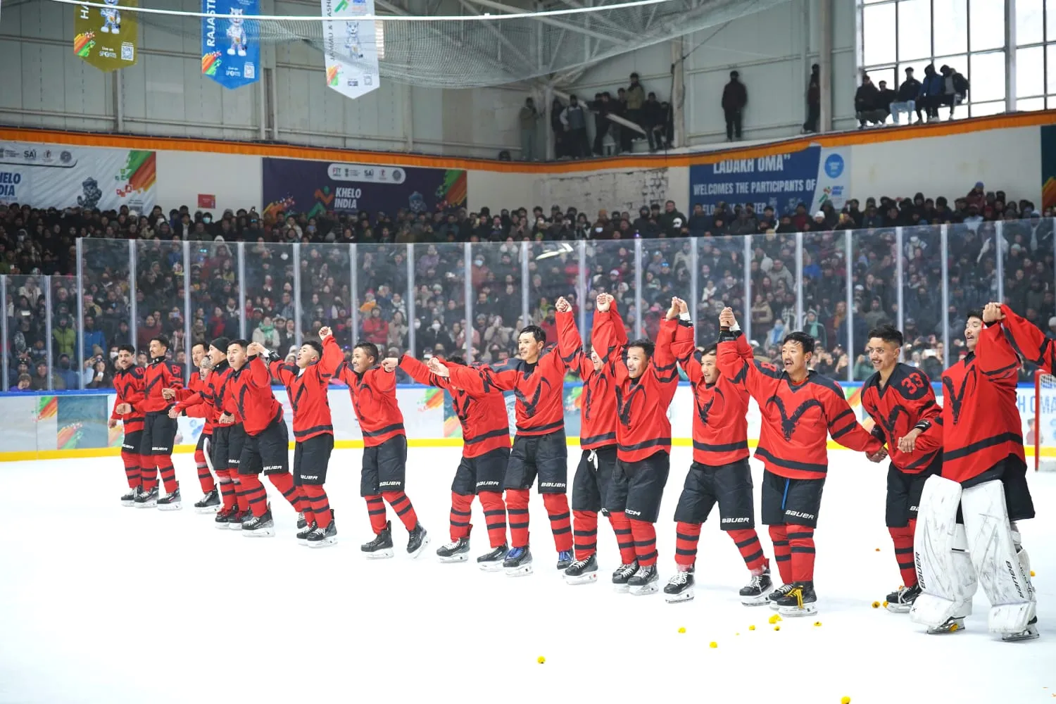 केआईडब्ल्यूजी 2026: आर्मी ने आइस हॉकी में स्वर्ण बरकरार रखा, चंडीगढ़ ने जीता दिल; हरियाणा ओवरऑल चैंपियन, मेज़बान लद्दाख रहा उपविजेता