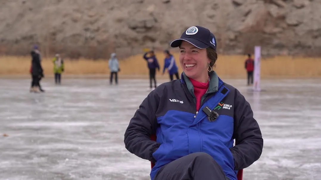 खेलो इंडिया विंटर गेम्स 2026: अमेरिका से आई कोच नताली, फिगर स्केटिंग के जरिए लेह-लद्दाख को लौटा रहीं कुछ खास
