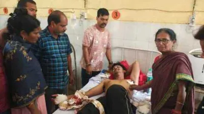 बलिया में बीच बाजार युवक पर चाकू से हमला, हालत गंभीर