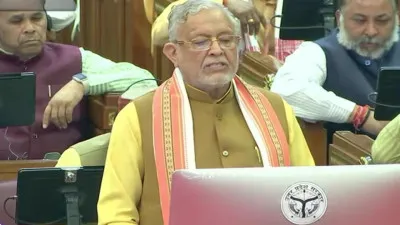 यूपी बजट सत्र 2026: सुरेश खन्ना ने आर्थिक सर्वेक्षण किया पेश, सदन मंगलवार तक स्थगित