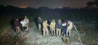 बलिया में पुलिस मुठभेड़, हत्या में वांछित दो बदमाशों समेत चार गिरफ्तार