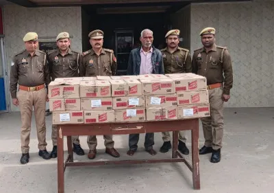 बलिया में अवैध शराब के साथ एक गिरफ्तार