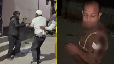 गश्त के दौरान सिपाही पर गंडासे से हमला, आरोपी हिरासत में