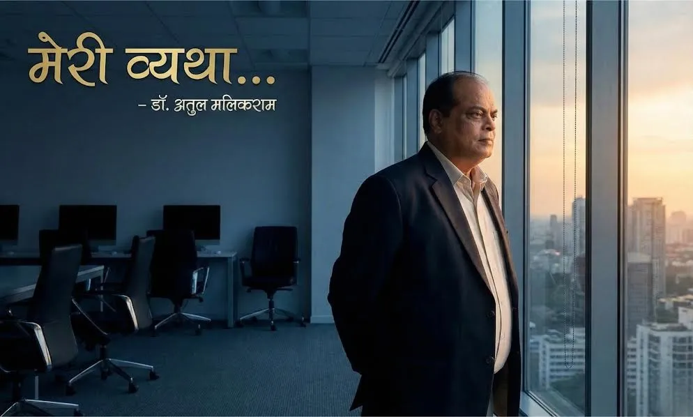 मेरी व्यथा… डॉ. अतुल मलिकराम