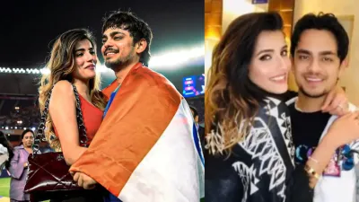 T20 World Cup : जीत के जश्न में ईशान किशन के साथ नजर आईं मॉडल अदिति हुंडिया