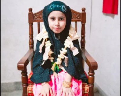 रमज़ान में दिखा बलिया की नन्हीं फातिमा का जज़्बा, छह साल की उम्र में रखा 10वां रोज़ा