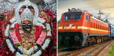 नवरात्रि पर रेलवे का बड़ा फैसला: मैहर स्टेशन पर 20 ट्रेनों का अस्थायी ठहराव
