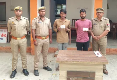 Ballia News : महिला से झपट्टामारी और विरोध पर हमला, दो आरोपी गिरफ्तार