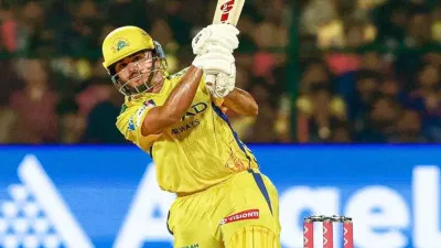 IPL 2026 : आयुष म्हात्रे और सरफराज की विस्फोटक पारियां, चेन्नई ने पंजाब को 210 रन का लक्ष्य दिया