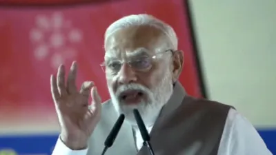 Varanasi News : पीएम मोदी ने 6350 करोड़ की 163 परियोजनाओं का लोकार्पण-शिलान्यास, बोले— विकसित भारत का सबसे मजबूत स्तंभ नारी शक्ति