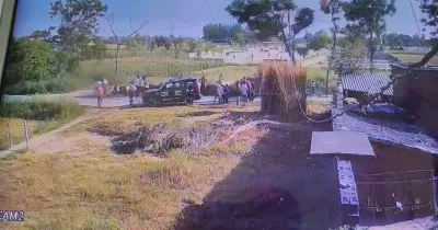 Ballia News : जमीनी विवाद में पहुंची पुलिस की करतूत कैमरे में कैद, सीसीटीवी फुटेज वायरल