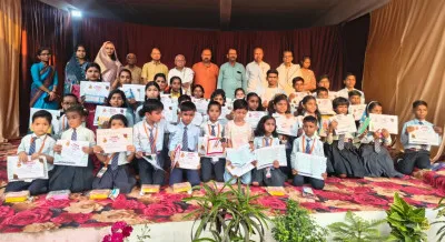 भृगु भूमि इंटरनेशनल स्कूल का वार्षिकोत्सव हर्षोल्लास के साथ संपन्न, मेधावी छात्र सम्मानित