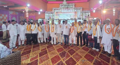 बेल्थरा रोड में सेवानिवृत्त शिक्षकों का सम्मान समारोह, शिक्षा उन्नयन पर हुई चर्चा