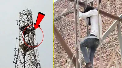 Budaun News: प्रेमिका से शादी की जिद में 200 फीट ऊंचे मोबाइल टावर पर चढ़ा युवक, तीन घंटे बाद पुलिस ने उतारा