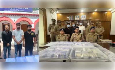 लखनऊ में नकली करेंसी गिरोह का भंडाफोड़, 13.95 लाख रुपये के जाली नोटों के साथ तीन गिरफ्तार