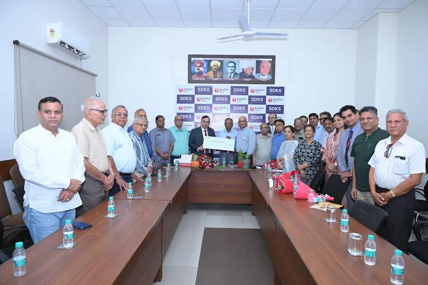 बंधन बैंक ने श्री सनातन धर्म कुमार सभा को CSR सहायता प्रदान की