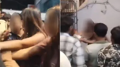 Bareilly News: नुमाइश के बाहर युवतियों के दो गुटों में मारपीट, 20 मिनट तक चला हंगामा; वीडियो वायरल