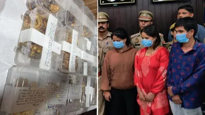 Rampur News: रामपुर में 12 करोड़ के सोने-चांदी के गहनों के साथ तीन आरोपी गिरफ्तार, तेलंगाना पुलिस के साथ संयुक्त कार्रवाई