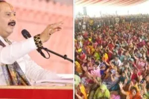 Ballia News: शिव महापुराण कथा में उमड़ा जनसैलाब, पं. प्रदीप मिश्रा बोले- महादेव ही हर सकते हैं मनुष्य के पापों का बोझ