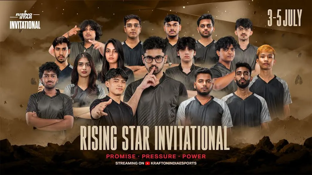 क्राफ्टन इंडिया ने लॉन्च किया भारत का पहला BGMI ‘राइजिंग स्टार इंविटेशनल’, 3 से 5 जुलाई तक होगा मुकाबला