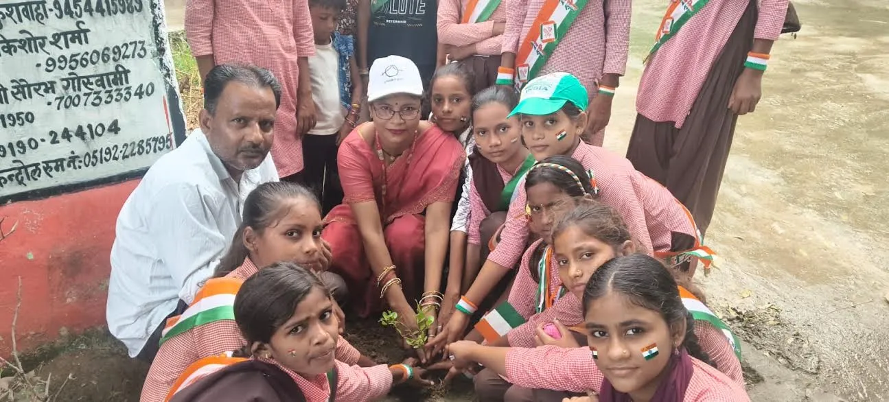 यूपी में एजुकेट गर्ल्स के स्वतंत्रता दिवस वृक्षारोपण अभियान से जुड़े 18 हजार से ज्यादा लोग