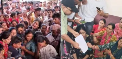 19 घंटे बाद हुआ रिटायर्ड जवान अमरेश का अंतिम संस्कार, आरोपियों के एनकाउंटर की मांग पर अड़ा था परिवार