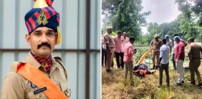 बलिया में सिपाही की संदिग्ध हालात में मौत, पानी भरे गड्ढे में मिला शव; बाइक भी बरामद