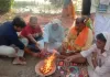 <span class="text-orange">Ballia News :  </span> बलिया में श्रद्धा और उत्साह से मनाया गया चित्रगुप्त पूजन उत्सव