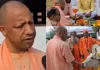 CM योगी ने गोरखनाथ मंदिर में की गोवर्धन पूजा, गायों को खिलाया गुड़-चना, दी शुभकामनाएं