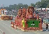 नई दिल्ली के गणतंत्र दिवस परेड में असम की झांकी ने जीता दर्शकों का दिल