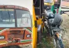 बरेली में रोडवेज बस की टक्कर से बाइक सवार युवक की मौत, दो घायल