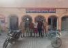 बलिया में चोरी की दो बाइक बरामद, कट्टा-कारतूस के साथ चार आरोपी गिरफ्तार