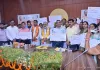 बलिया में अंशकालिक अनुदेशकों का सम्मान समारोह आयोजित, वितरित किए गए मानदेय के प्रतीकात्मक चेक