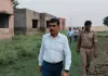 नौरंगा में कटानरोधी कार्य की धीमी रफ्तार पर भड़के डीएम, युद्धस्तर पर काम पूरा करने के निर्देश