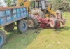 Ballia News: हुकुम छपरा गंगा घाट के पास पलटा ट्रैक्टर, चालक की दर्दनाक मौत