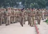 साप्ताहिक परेड में एसपी ने परखी जवानों की तैयारी, दंगा नियंत्रण उपकरणों का भी किया निरीक्षण
