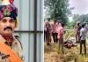 बलिया में सिपाही की संदिग्ध हालात में मौत, पानी भरे गड्ढे में मिला शव; बाइक भी बरामद