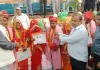 मुख्यमंत्री सामूहिक विवाह योजना के तहत 41 जोड़ों ने थामा एक-दूसरे का हाथ, डीएम ने दी शुभकामनाएं