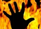सिद्धार्थनगर में दिल दहला देने वाली वारदात : पत्नी ने पेट्रोल डालकर पति को जिंदा जलाने की कोशिश, हालत नाजुक